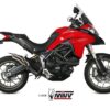Mivv Tubo no kat (compatible con Silencioso Mivv y Original) Ducati Multistrada 950 / S 2017-21 - Imagen 3
