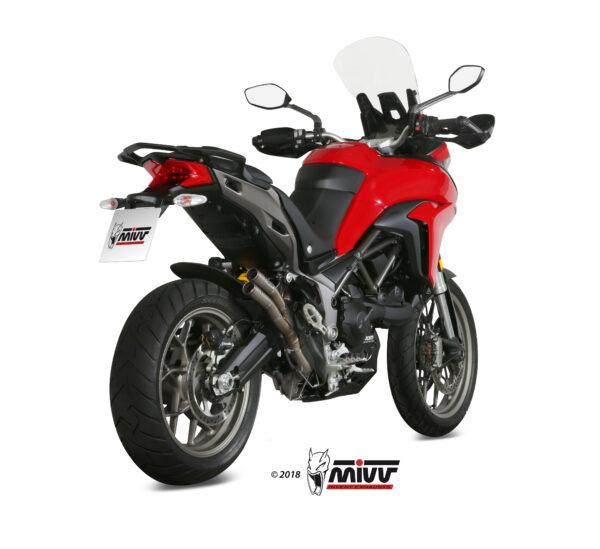 Mivv Tubo no kat (compatible con Silencioso Mivv y Original) Ducati Multistrada 950 / S 2017-21 - Imagen 4