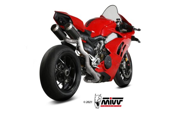 Mivv Full system 2x2 MK3 carbono Ducati Panigale V4 2018-22 - Imagen 2