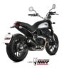 Mivv Slip-On X-M1 black Ducati Scrambler 800 Icon / Icon Dark 2021-22 - Imagen 2