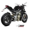 Mivv 2 Slip-On X-M1 black Ducati Streetfighter V4 2020-22 - Imagen 2