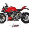 Mivv 2 Slip-On X-M1 titan Ducati Streetfighter V4 2020-22 - Imagen 3