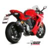 Mivv Slip-On Delta Race black Ducati Supersport 939 / S 2017-20 / Supersport 950 / S 2021-22 - Imagen 2