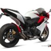 Mivv Slip-On Double Gun Full titanium Honda CBR 600 F 2011-13 / Hornet 600 2007-13 - Imagen 2