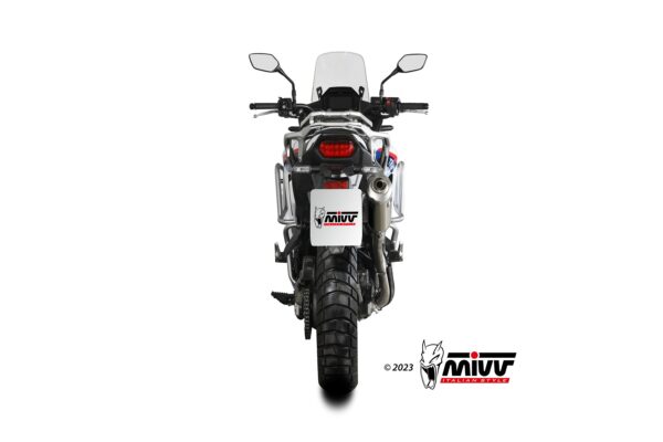 Mivv Slip-On Dakar St. Steel Honda XL750 Transalp 2023-24 - Imagen 4