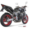 Mivv Slip-On X-Cone black Honda Hornet 600 2003-06 - Imagen 2