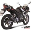 Mivv Full system 1x1 GP carbon con tapa carbono Honda CBR 125 R 2004-10 - Imagen 2