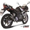 Mivv Full system 1x1 GP black con tapa carbono Honda CBR 125 R 2004-10 - Imagen 2