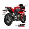Mivv Slip-On Mk3 carbono Honda CBR 500 R 2019-20 - Imagen 2