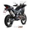Mivv Slip-On Speed edge St. Steel con tapa carbono Honda CRF 1000 L Africa Twin 2016-19 - Imagen 2