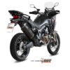Mivv Slip-On Speed edge black Honda CRF 1000 L Africa Twin 2016-19 - Imagen 2