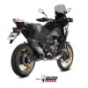 Mivv Slip-On Oval titan con tapa carbono Honda CRF 1100 L Africa Twin 2020-23 - Imagen 4