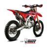 Mivv Slip-On Oval titanium Honda CRF 450 2021-24 - Imagen 2