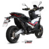 Mivv Slip-On Suono black con tapa carbono Honda X-ADV 750 2017-24 - Imagen 2