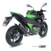 Mivv Slip-On Suono black con tapa carbono Kawasaki Z800 2013-16 - Imagen 2