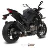 Mivv 2 Slip-On Suono black con tapa carbono Kawasaki Z1000 / Z1000 R Edition 2014-20 - Imagen 2