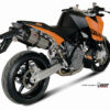 Mivv 2 Slip-On Suono St. Steel con tapa carbono KTM 990 Superduke 2005-11 - Imagen 2