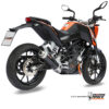 Mivv Full system 1x1 GP black KTM 125 Duke 2011-16 / 200 Duke 2012-14 - Imagen 2