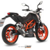 Mivv Full system 1x1 GP carbon KTM 390 Duke 2013-16 - Imagen 2