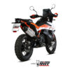 Mivv Slip-On Speed edge St. Steel con tapa carbono KTM 790 Adventure/R 19-20 / 890 Adventure/R 20-23 - Imagen 2