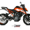 Mivv Tubo no kat (compatible con Silencioso Mivv y Original) KTM 125/390 Duke / RC 125/390 2017-20 - Imagen 4