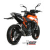 Mivv Slip-On Mk3 carbono KTM 125/390 Duke / RC 125/390 2017-20 - Imagen 2