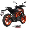 Mivv Slip-On GP Pro carbono KTM 125 Duke 2021-23 - Imagen 2