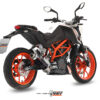 Mivv Full system 1x1 GP black KTM 390 Duke 2013-16 - Imagen 2