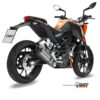 Mivv Full system 1x1 Suono St. Steel con tapa carbono KTM 125 Duke 2011-16 / 200 Duke 2012-14 - Imagen 2