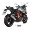 Mivv Slip-On Oval titan con tapa carbono KTM 1290 Superduke GT 2016-24 - Imagen 2