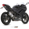 Mivv Slip-On Suono St. Steel con tapa carbono Kawasaki Ninja 300 2013-16 / Z300 2015-16 - Imagen 2