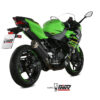 Mivv Slip-On GP Pro black Kawasaki Ninja 400 2018-20 / Z400 2019-20 - Imagen 2