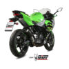 Mivv Slip-On Mk3 black Kawasaki Ninja 400 2018-20 / Z400 2019-20 - Imagen 2