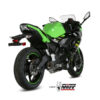 Mivv Full system 2x1 Delta Race St. Steel Kawasaki Ninja 650 / Z650 2017-23 - Imagen 2