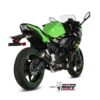 Mivv Full system 2x1 MK3 black Kawasaki Ninja 650 / Z650 2017-23 - Imagen 2