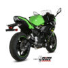 Mivv Full system 2x1 MK3 carbono Kawasaki Ninja 650 / Z650 2017-23 - Imagen 2