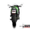 Mivv Full system 2x1 MK3 St. Steel Kawasaki Ninja 650 / Z650 2024 (2 sondas lambda) - Imagen 3