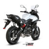Mivv Full system 2x1 Oval St. Steel Kawasaki Versys 650 2015-22 - Imagen 2