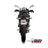 Mivv Full system 2x1 Oval black con tapa carbono Kawasaki Versys 650 2021-23 - Imagen 3