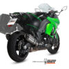 Mivv 2 Slip-On Suono St. Steel con tapa carbono Kawasaki Z1000 SX / Ninja 1000 SX 2014-19 - Imagen 2