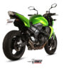 Mivv Slip-On Double Gun Full titanium Kawasaki Z750 2007-14 - Imagen 2