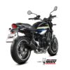 MIVV SLIP-ON HR-1 BLACK CON TAPA EN CARBONO KAWASAKI Z900 RS 2018-24 - Imagen 2