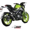 Mivv Full system 1x1 GP black con tapa carbono Keeway RKF 125 2021-24 - Imagen 2