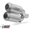 Mivv 2 Slip-On Mk3 St. Steel Ducati Monster 821 2018-20 / Monster 1200 2017-21 - Imagen 3