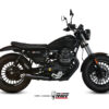 Mivv 2 Slip-On Ghibli black Moto Guzzi V9 Bobber / Roamer 2016-22 - Imagen 2