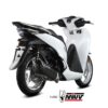 Mivv Full system 1x1 Mover black Honda SH 125 / 150 2020-24 - Imagen 2