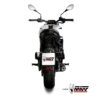 Mivv Slip-On Oval black con tapa carbono Moto Morini Seiemmezzo STR 2022-24 - Imagen 3