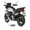 Mivv Slip-On Oval titan con tapa carbono Moto Guzzi V85 TT 2019-24 - Imagen 2