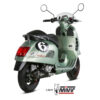 Mivv Full system 1x1 Delta Race black Piaggio Vespa GTS 300 2008-20 - Imagen 2