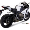 Mivv Full system 4x2x1 Suono St. Steel con tapa carbono Honda CBR 1000 RR 2008-13 - Imagen 2